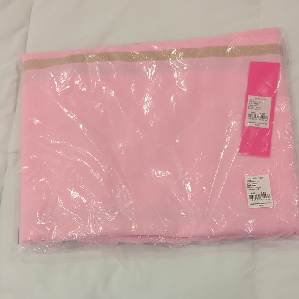 Lilly Pulitzer Pink Arora Wrap NWT